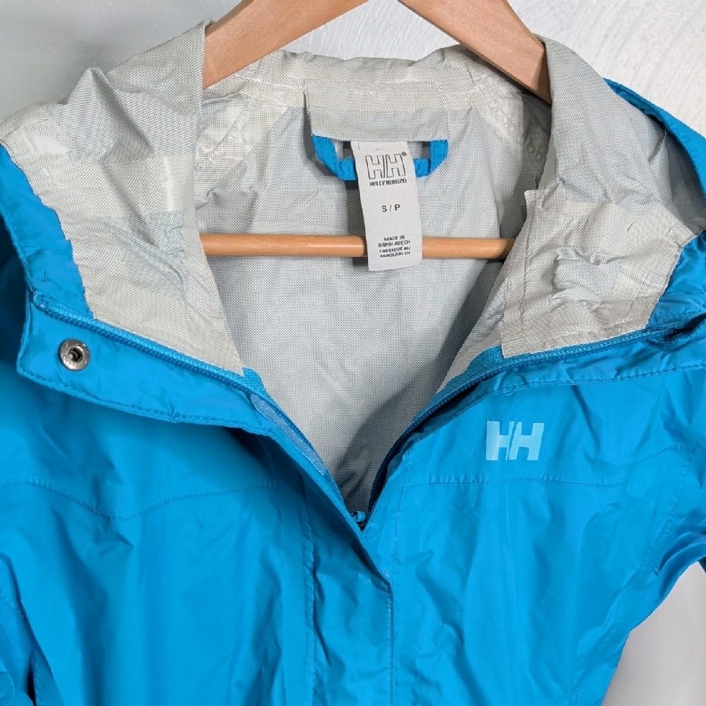 Helly Hansen Teal Waterproof Jacket - Picture 3 of 8